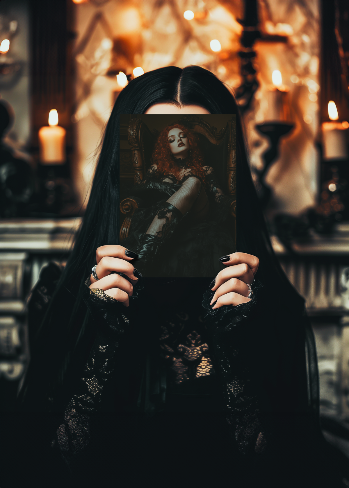 What I Withheld on Purpose | Gothic Hardcover Journal