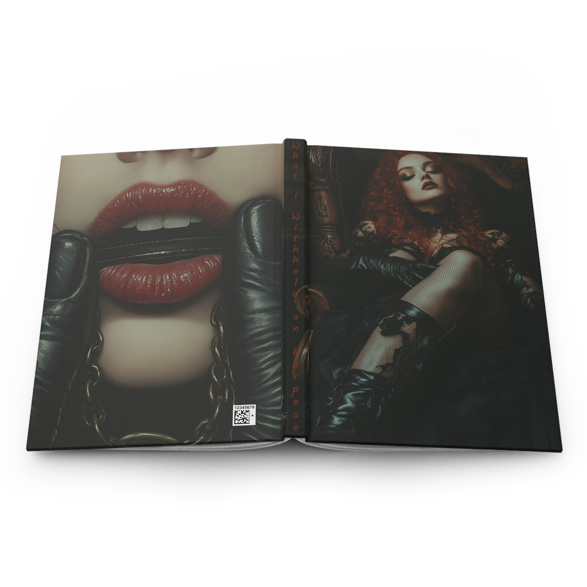 What I Withheld on Purpose | Gothic Hardcover Journal