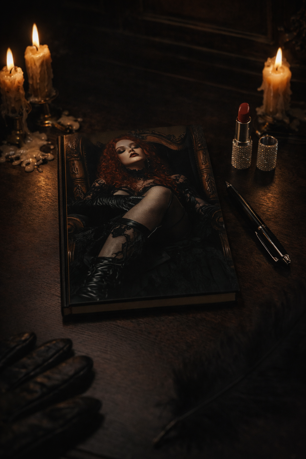 What I Withheld on Purpose | Gothic Hardcover Journal