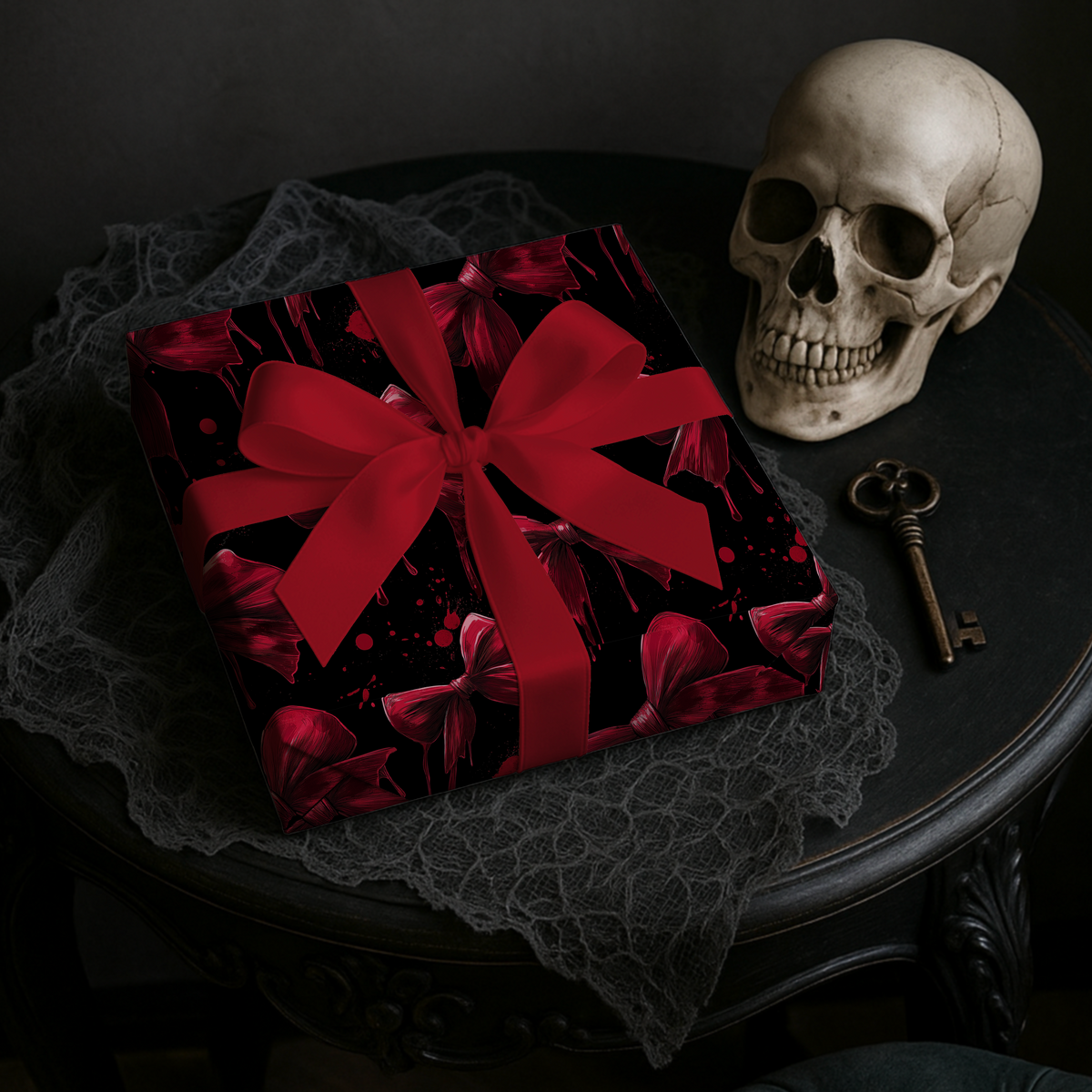 You're the Wound I Chose to Keep Gothic Valentine Wrapping Paper