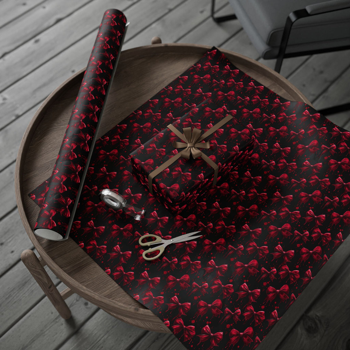 You're the Wound I Chose to Keep Gothic Valentine Wrapping Paper